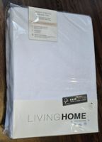 Living Home Jersey Stretch Fix-Molton 90x200 cm weiss