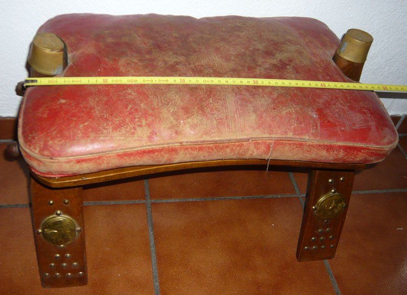 Hocker: Hocker aus Echtleder – Gebraucht aus Ruggell von Dolce9 1