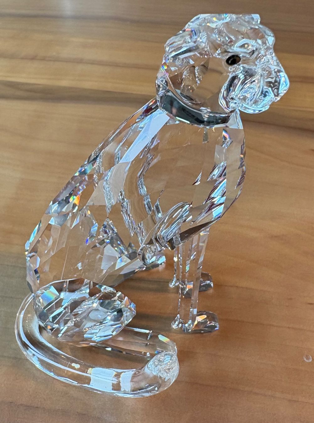 Swarovski Statuette: Swarovski Figur Gepard – Usato da Oberflachs venduto da raka09 2