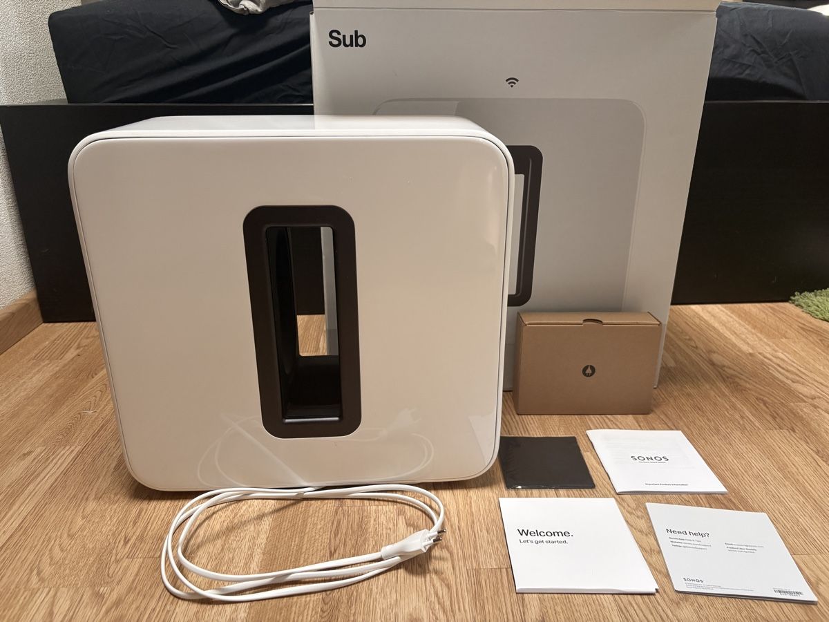 Sonos Home cinéma: Sonos Sub Gen 3 – D'occasion à Richenthal par MikeFrei1