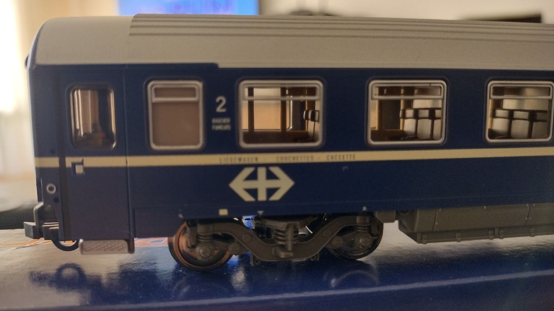 Roco Modellini di ferrovie: Voiture couchettes SBB. – Nuovo e nell'imballaggio originale da Vevey venduto da tgv3 5