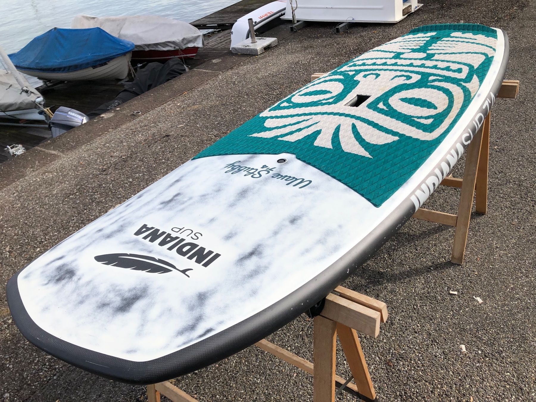 Sonstige Tabakwaren: Indiana 7'4 Stubby Wave Carbon – Gebraucht aus Oberrieden von WhiteWaveAG 1