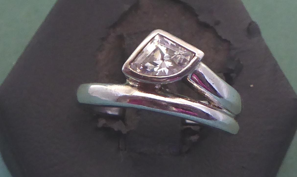 Ringe: Ring 925 Silber mit synthetischem Stein – Gebraucht aus Muri AG von silvermouse007 1