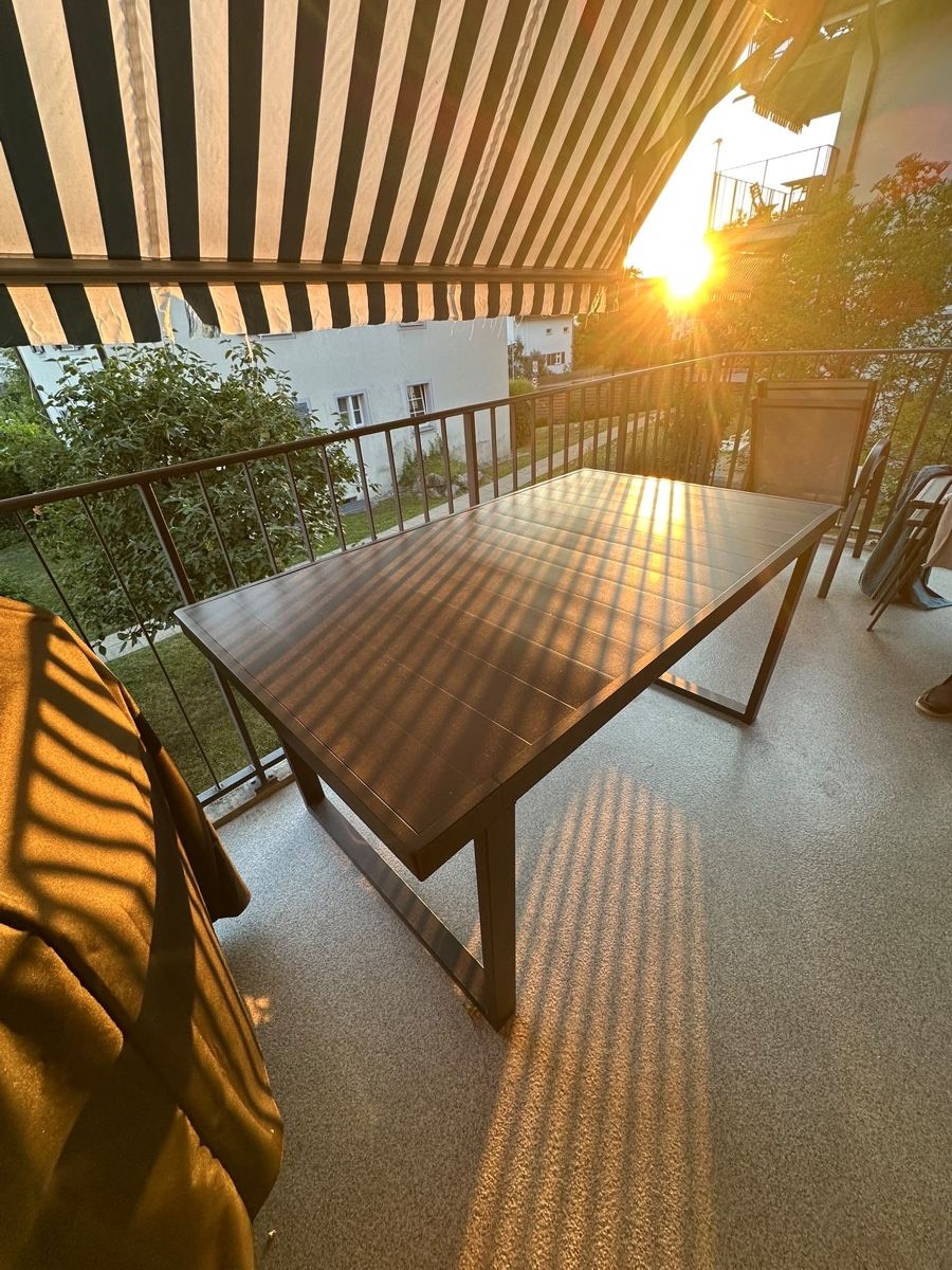 Ikea Tische: Värmansö Table Outdoor Dark Grey 161x93 cm – Gebraucht aus Erlenbach ZH von san_7hfs