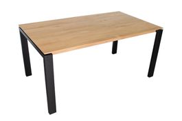 Gardeko Holztisch 200x90 Eiche massiv Eichentisch Esstisch
