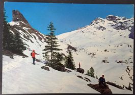 OBERRICKENBACH Skifahrer Berghaus Urnerstaffel Bannalp
