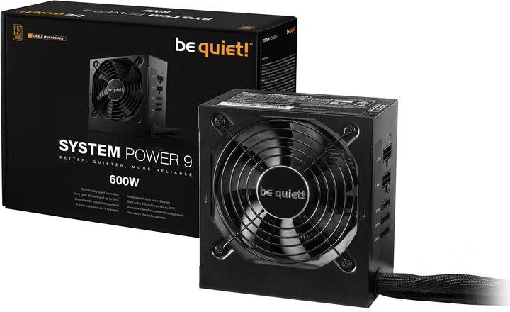 beQuiet! Componenti elettronici: be quiet! System Power 9 600W - Neu! – Nuovo e nell'imballaggio originale da Egerkingen venduto da BISTEC
