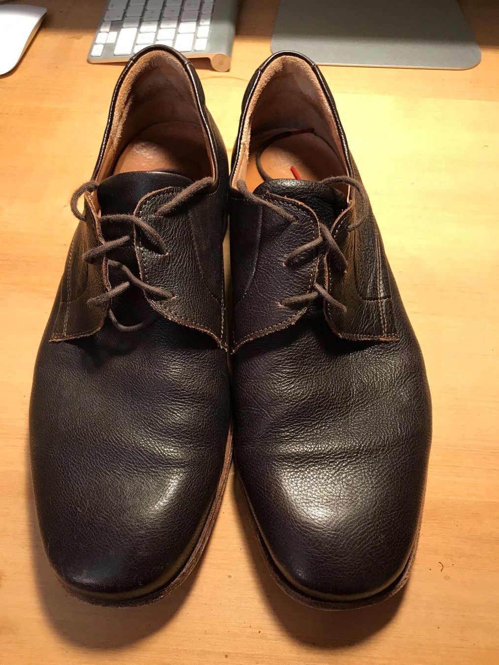 Think Scarpe da uomo: Think! Lederschuhe Braun Gr. 44 – Usato da Therwil venduto da jonasiw 3