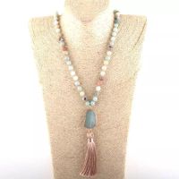 Halskette Lariat Boho-Style Amazonit NEU