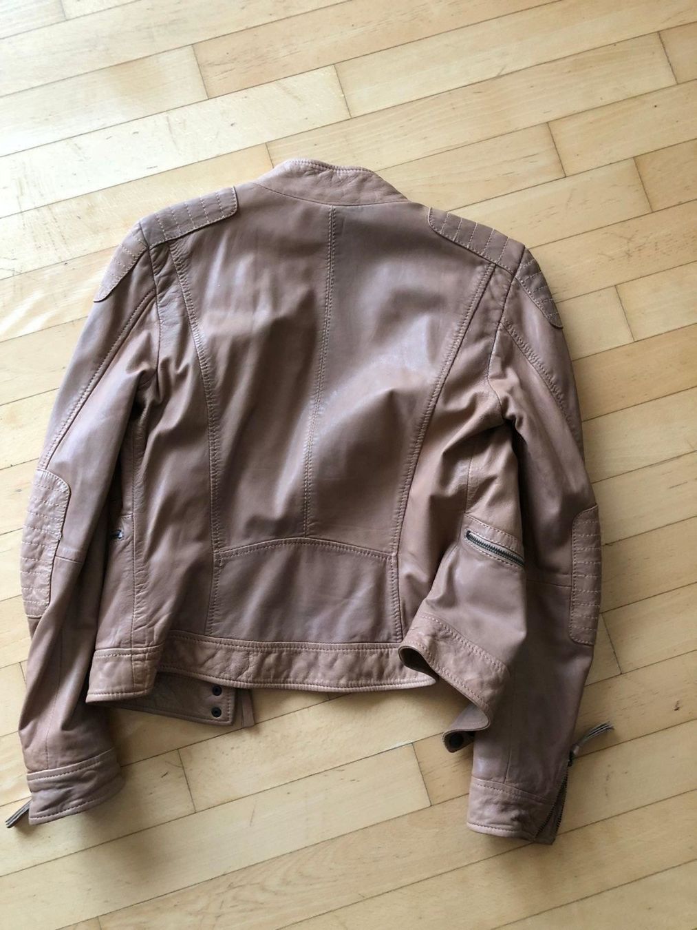 Jacken: Damen Lederjacke, beige, Grösse S – Gebraucht aus Luzern von Sandiego2006 4
