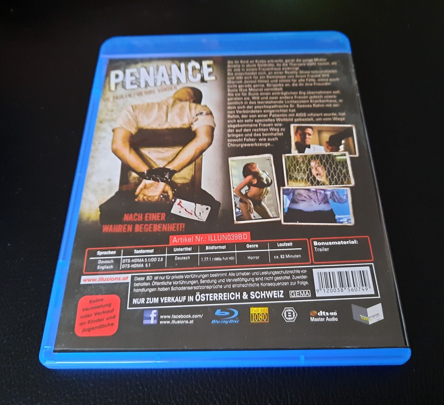 Tutti i DVDs: Penance uncut – Usato da Dietwil venduto da Vrilodin 1