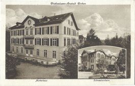 Diakonissen - Anstalt  Riehen / Mutterhaus u. Schwesternheim