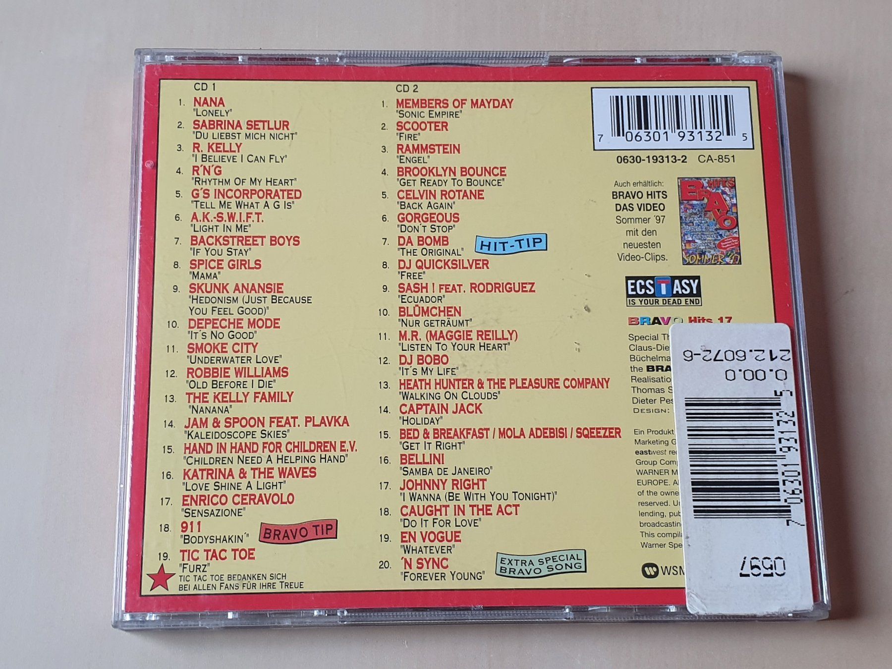 CDs: Bravo Hits 17 – Gebraucht aus Stansstad von collectorsshop 1