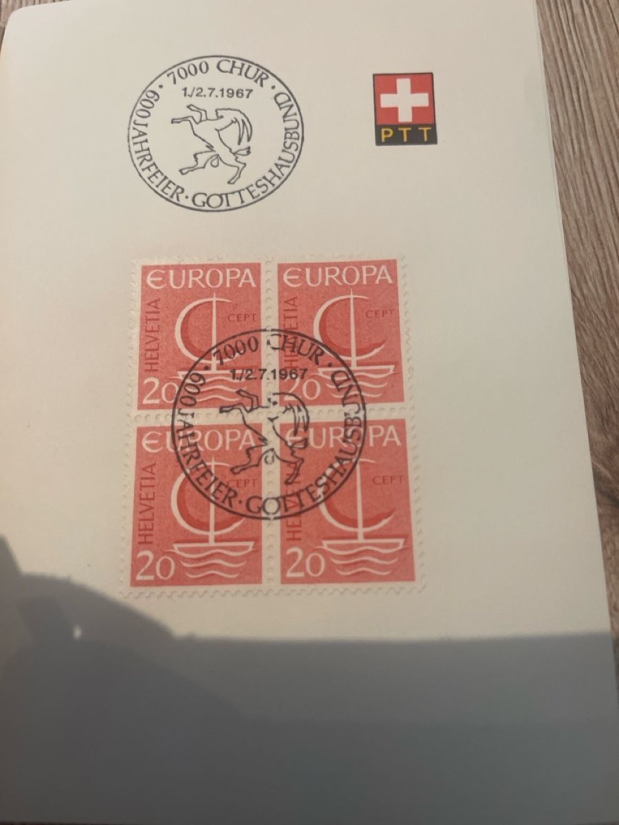 Alle Briefmarken: Briefmarken – Gebraucht aus Chur von eagle86federico 4