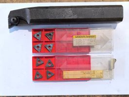 1x Drehstahl / Wendeplattenhalter inkl. Platten (neu) MP092