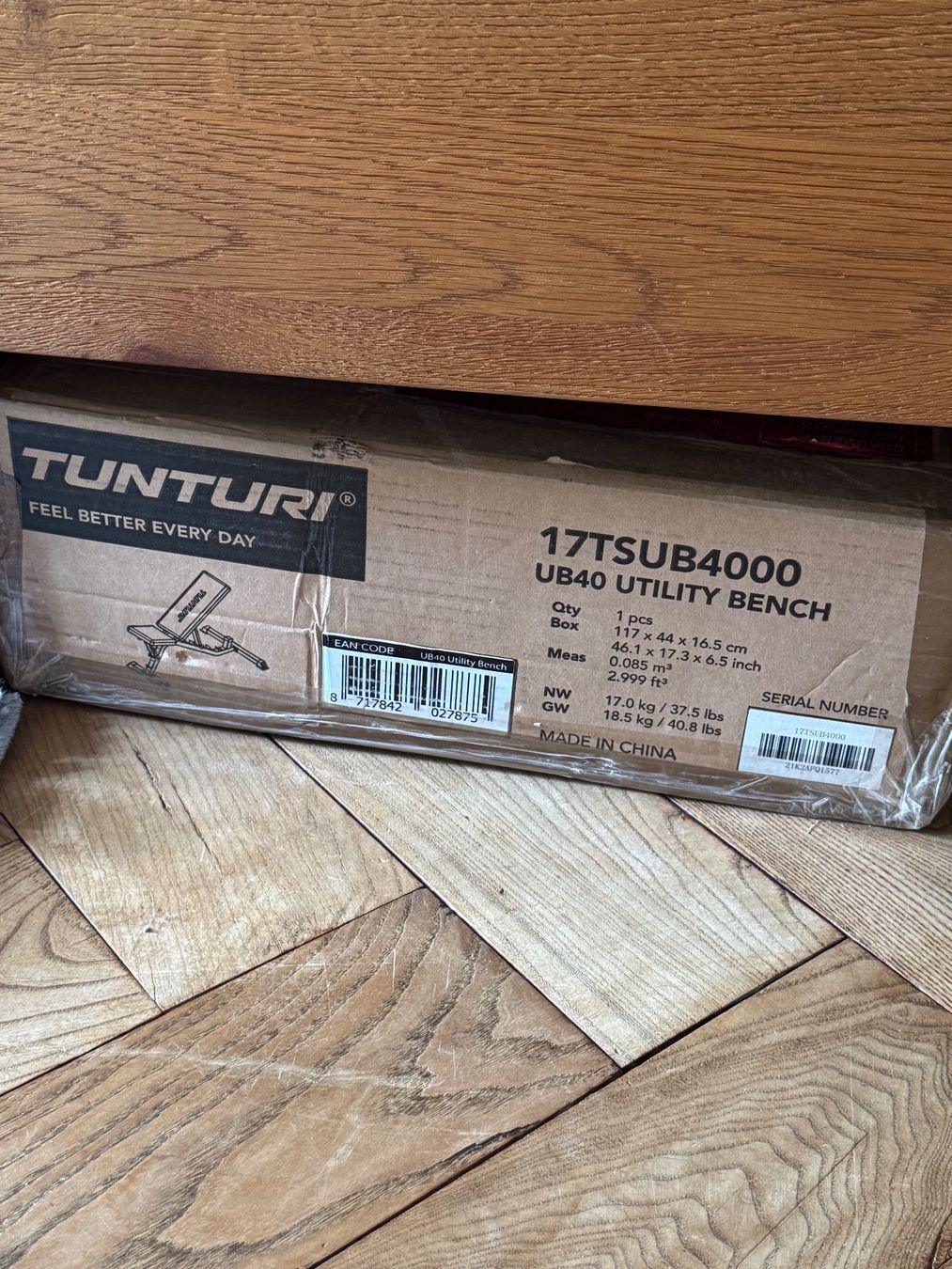 Tunturi Vélos d'appartement: Tunturi UB40 Utility Bench – Neuf avec emballage d'origine à Uster par Nyyk 2