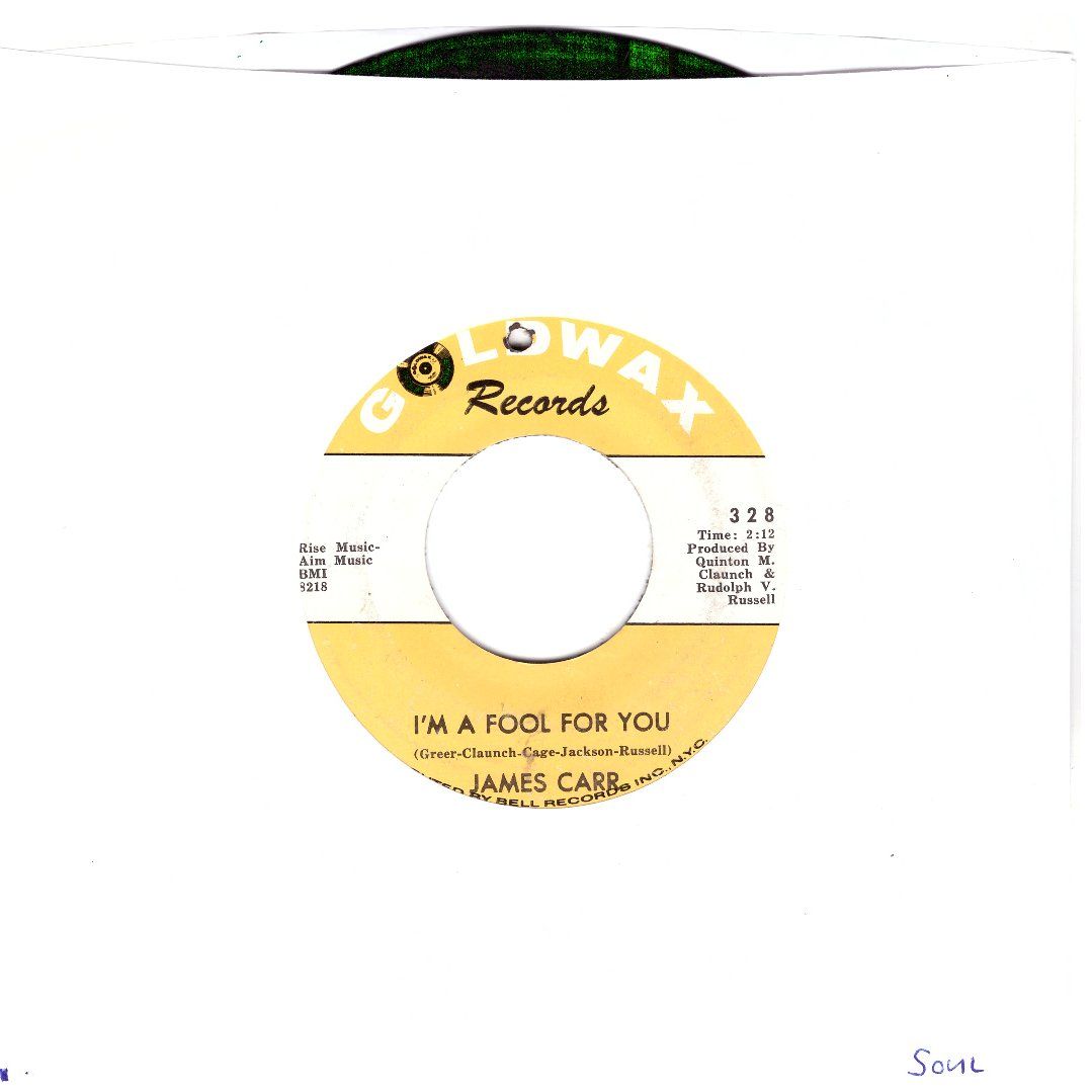Vinyles: JAMES CARR – D'occasion à Bassersdorf par house-of-vinyl
