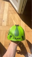 Kletterhelm CAMP grün gebraucht akzeptabler Zustand