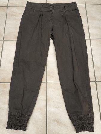 Damen Hose TCM braun mit Gummibund Grösse 42 guter Zustand