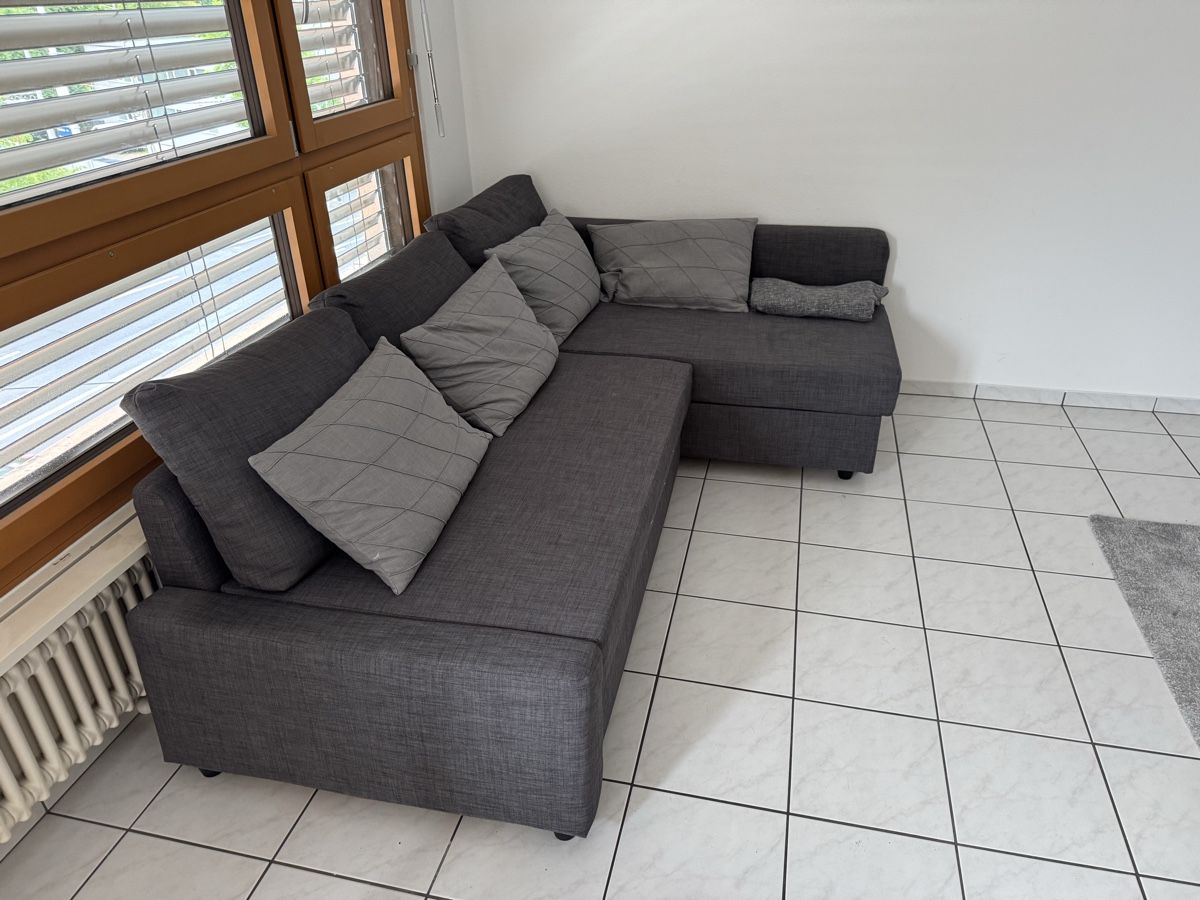Divani: Ecksofa mit Bettfunktion, grau, Top Zust – Usato da Luzern venduto da nares04 2