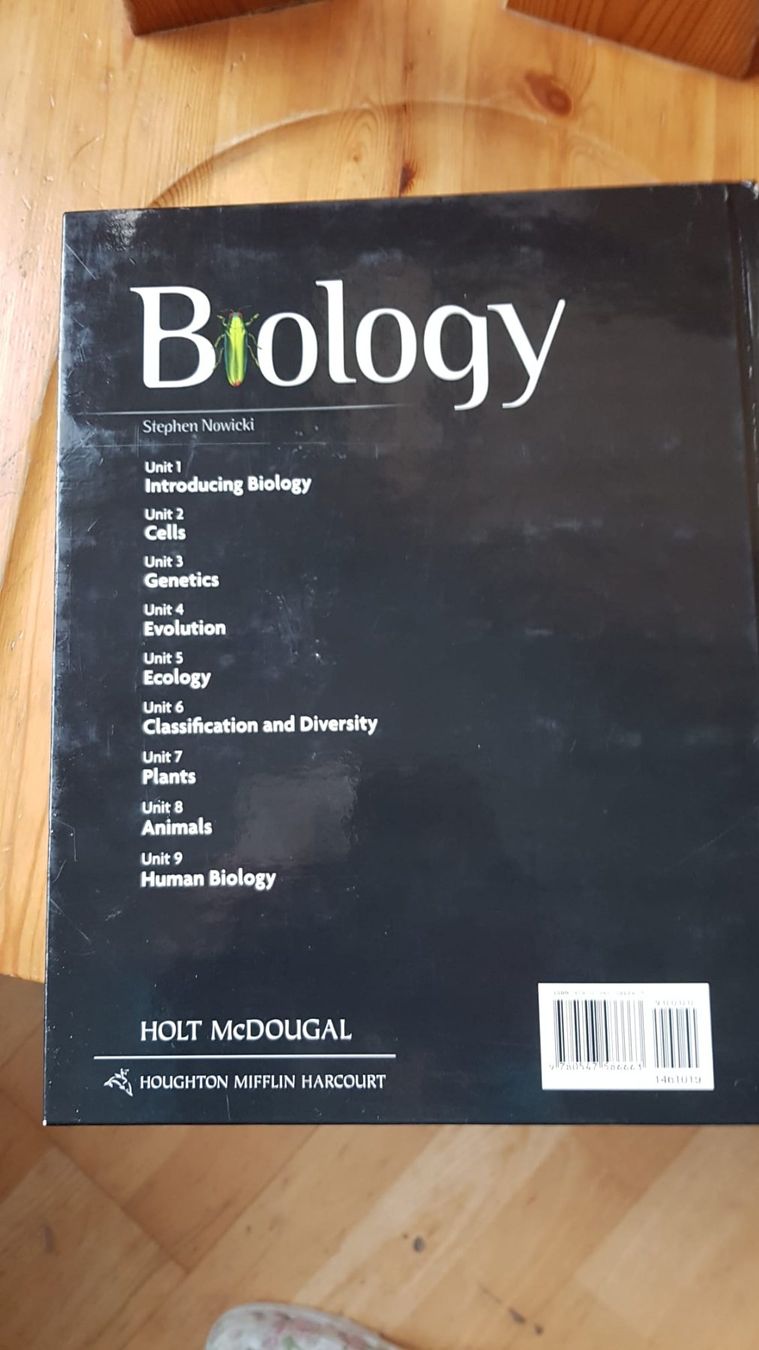 Libri: Biology - Holt Mc Dougal Stephen Nowicki – Usato da Spiegel b. Bern venduto da ale_x59l 6