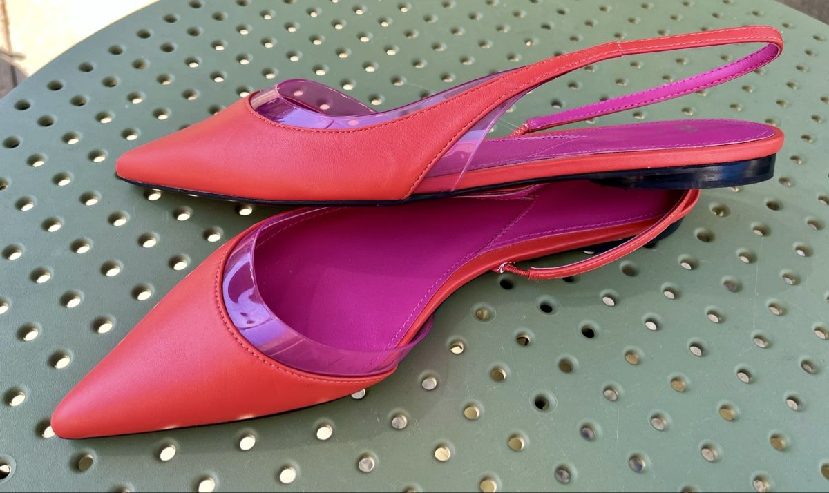 Zara Scarpe da donna: Sling Ballerina, Gr. 40 – Usato da Kreuzlingen venduto da London071 1