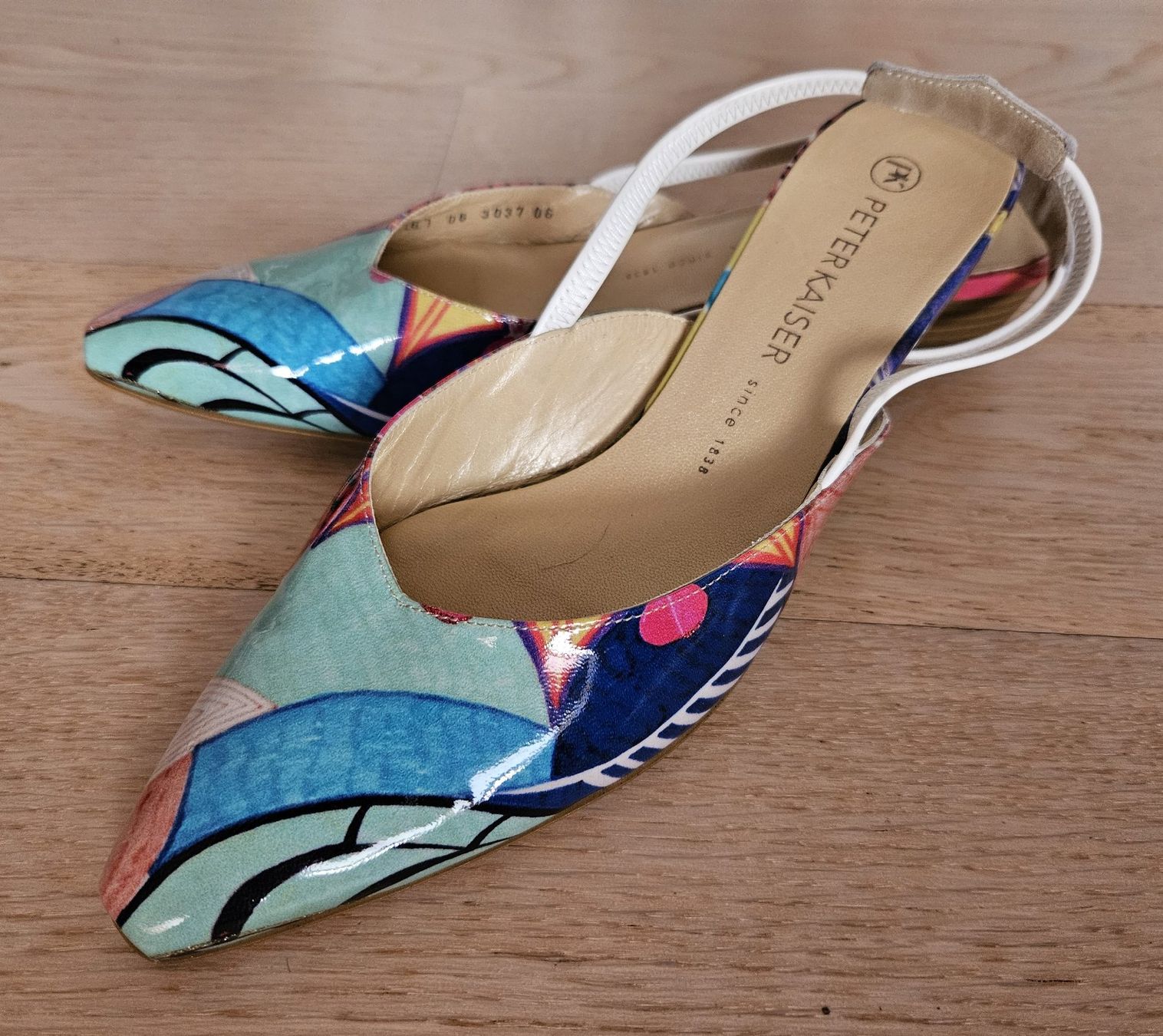 Scarpe da donna: Slingpumps ¦ Marke: Peter Kaiser ¦ Grösse: 39 ¦ Farbe: bunt – Usato da Rafz venduto da Serious67 7