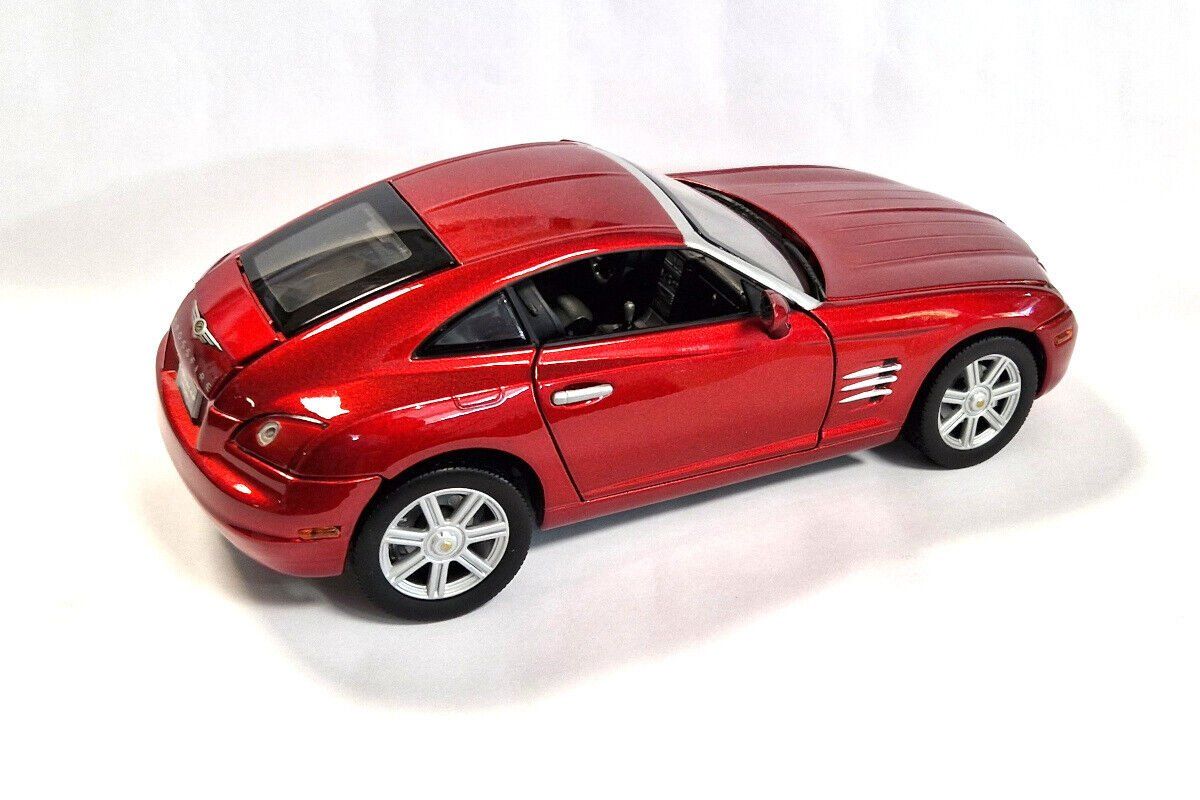 Motormax Modellini d'auto: Motormax - Chrysler Crossfire - rot metallic 2003 - 1:18 – Nuovo (secondo la descrizione) da Lausen venduto da hot-preis 1