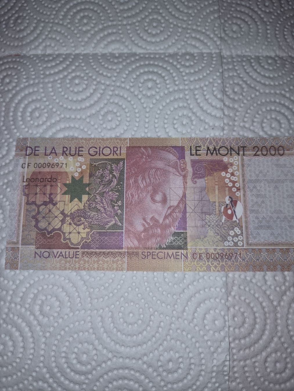 Banconote: billet commémoratif Leonardo Da Vinci – Nuovo (secondo la descrizione) da Senèdes venduto da hen_fw8b 1