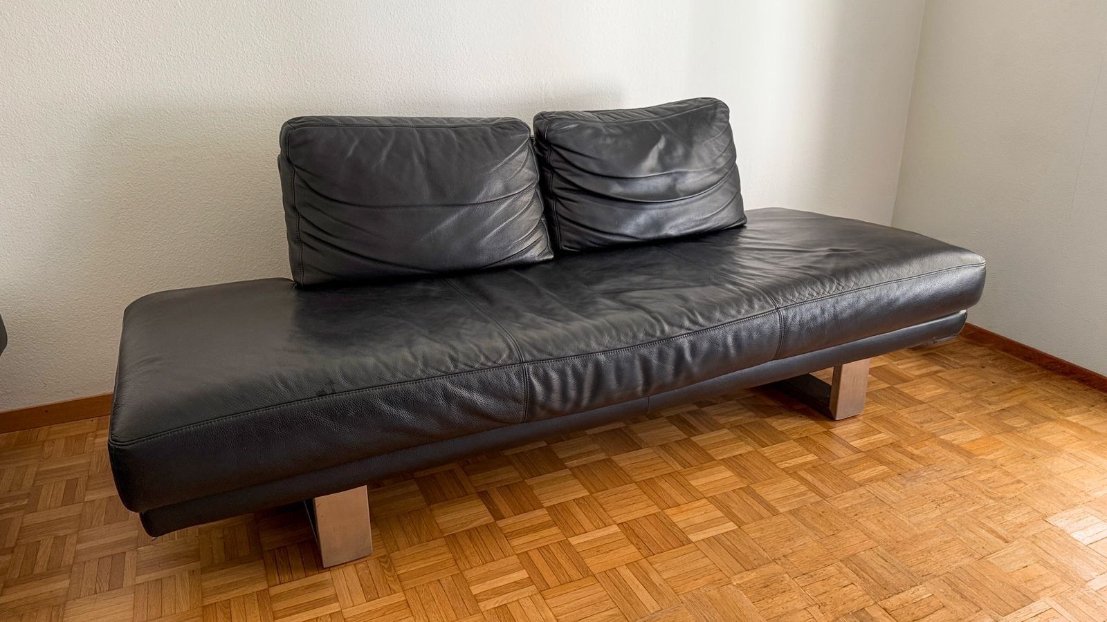 Rolf Benz Divani: Rolf Benz LINEA 2+3-Sitzer Echtleder Sofa-Set – Usato da Zürich venduto da nat_pt2d 4