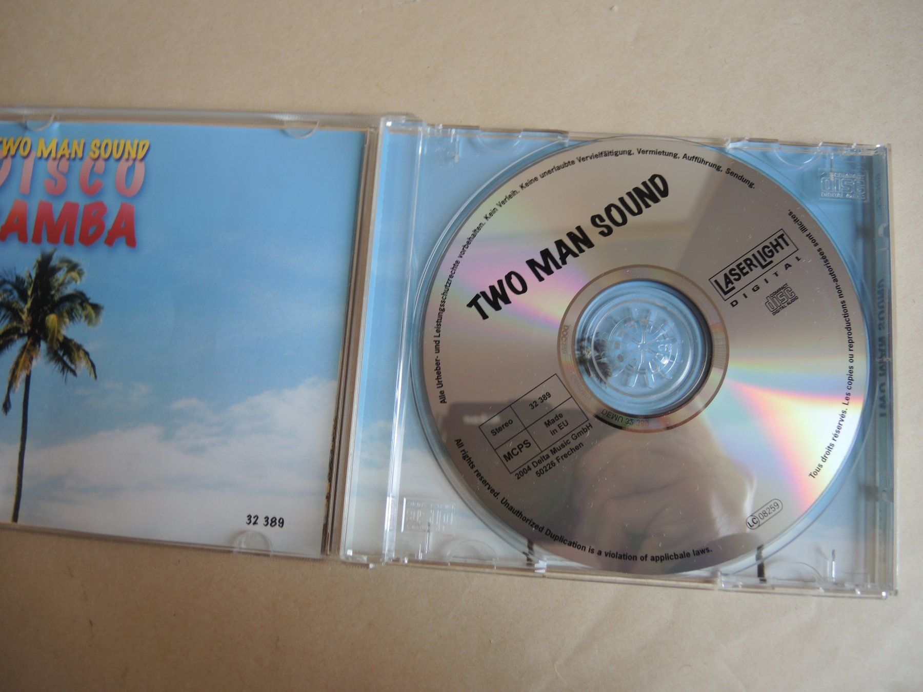 CD: Two Man Sound - Disco Samba   CD Sommerhits – Usato da Rorschach venduto da maeck8 1