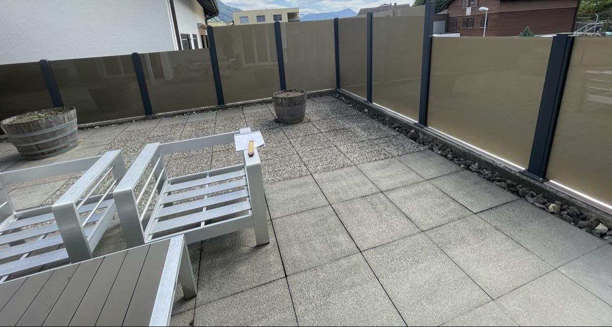Balustrades: GLASGELÄNDER/BALKONGELÄNDER – D'occasion à Küssnacht am Rigi par Koala73 8