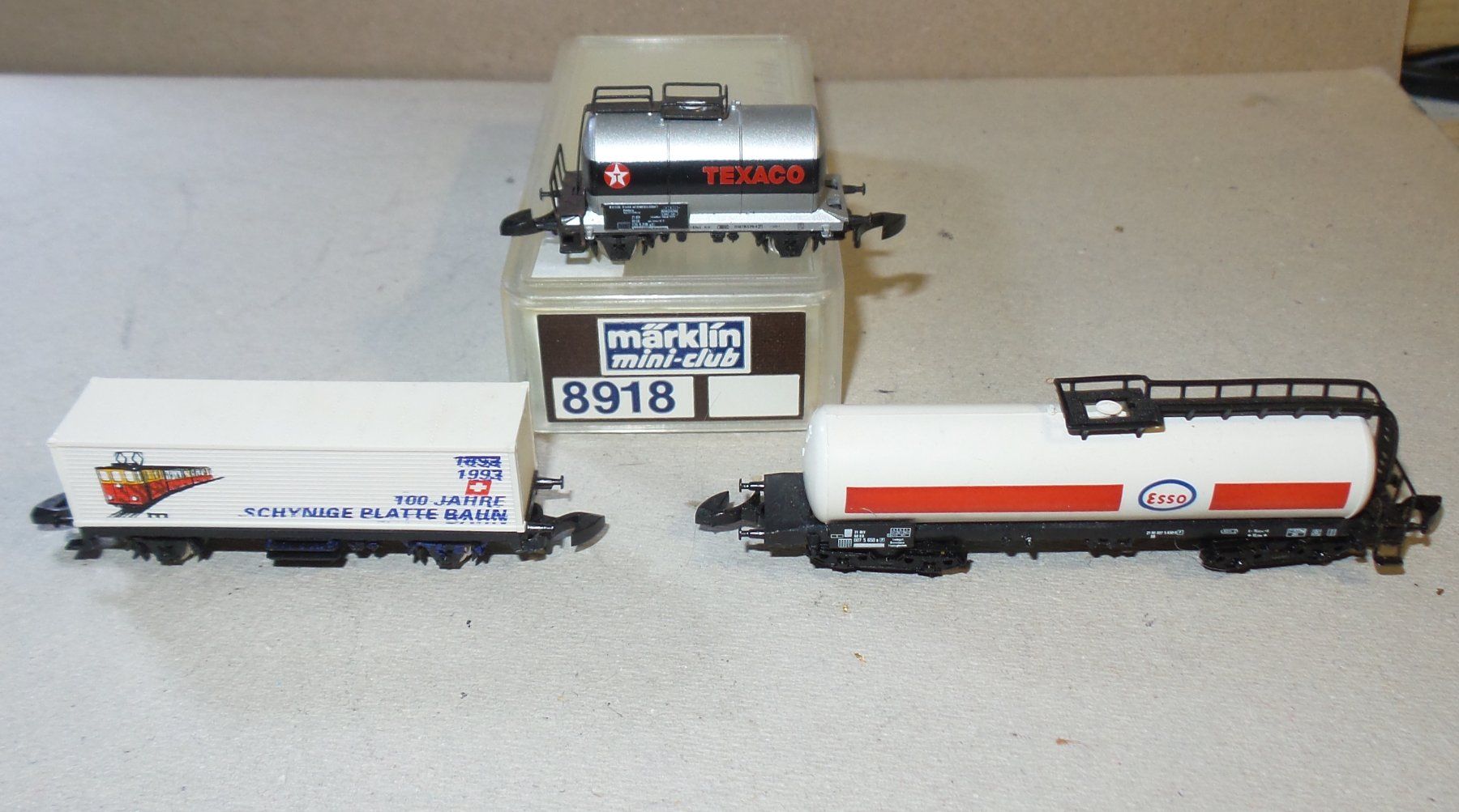 Märklin Modellini di ferrovie: Lot 3 wagons échelle Z – Usato da Bulle venduto da Rockandtoys