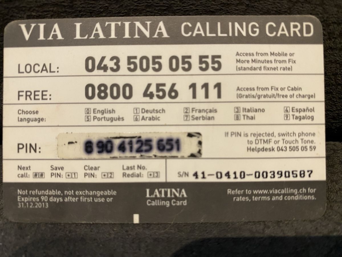 Schede telefoniche: Carte – Usato da Lausanne venduto da babacard10 1
