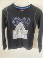 Mädchen Reit-Langarm Shirt Black 
