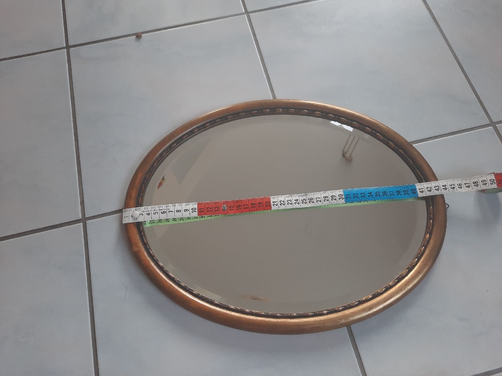 Specchi: Ancien MIROIR OVALE, BISAUTÉ – Usato da Le Locle venduto da marylise01 6