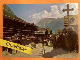 Vieux raccards aux  Marécottes (Valais)