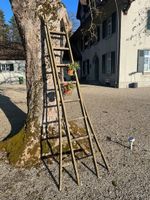 Schöne, alte Holzleiter