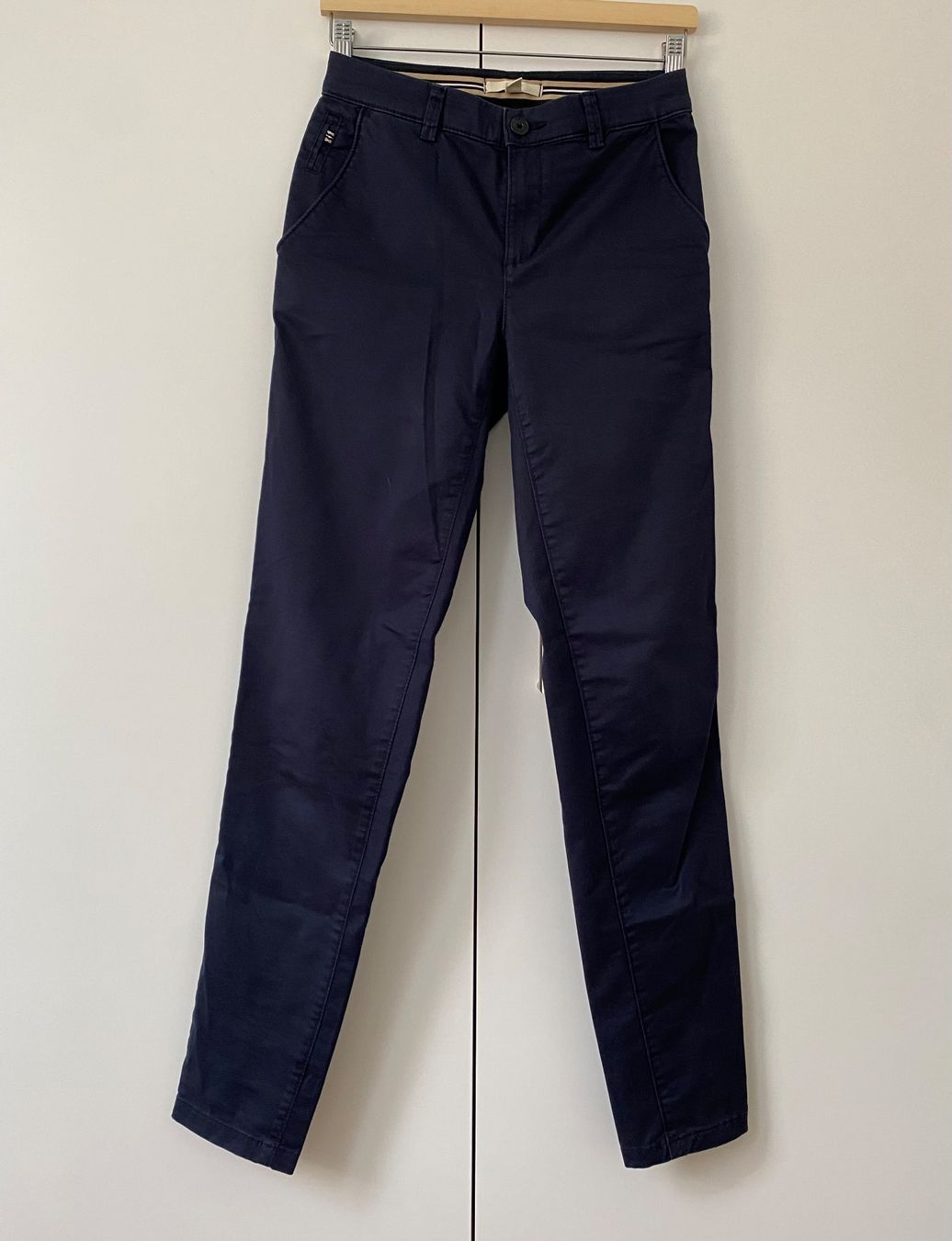 Esprit Pantaloni: Hose Chino 32/34 blau Esprit – Nuovo (secondo la descrizione) da Aarau venduto da Ahoffa