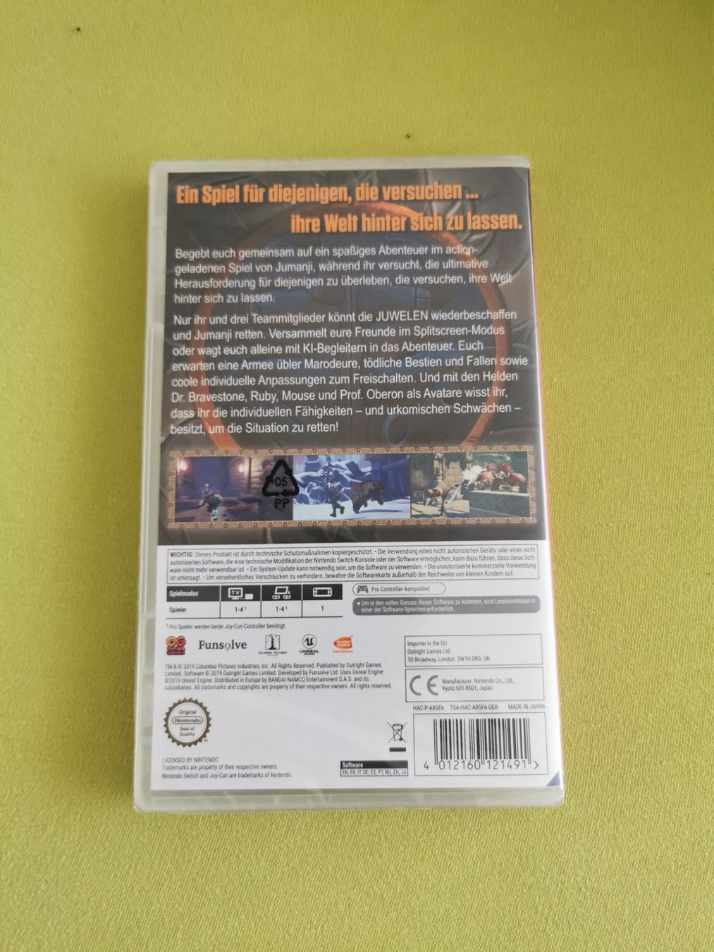 Nintendo Giochi: Nintendo Switch Spiel Jumani – Nuovo e nell'imballaggio originale da Neuenegg venduto da Luzifer02 1