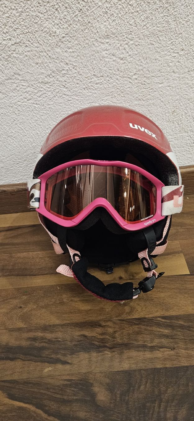 Uvex Caschi: Uvex Skihelm & Brille 51-55cm – Usato da Lutzenberg venduto da Adia2 1