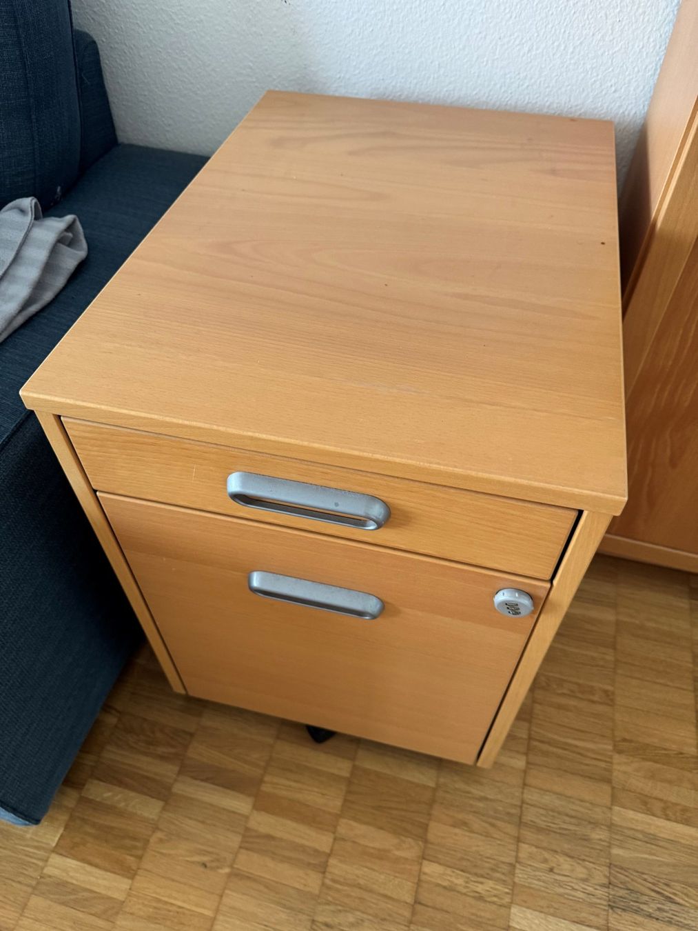 Ikea Korpus: Rollcontainer Holz Nachbildung 2 Schubladen – Gebraucht aus Uster von dak_s8bn