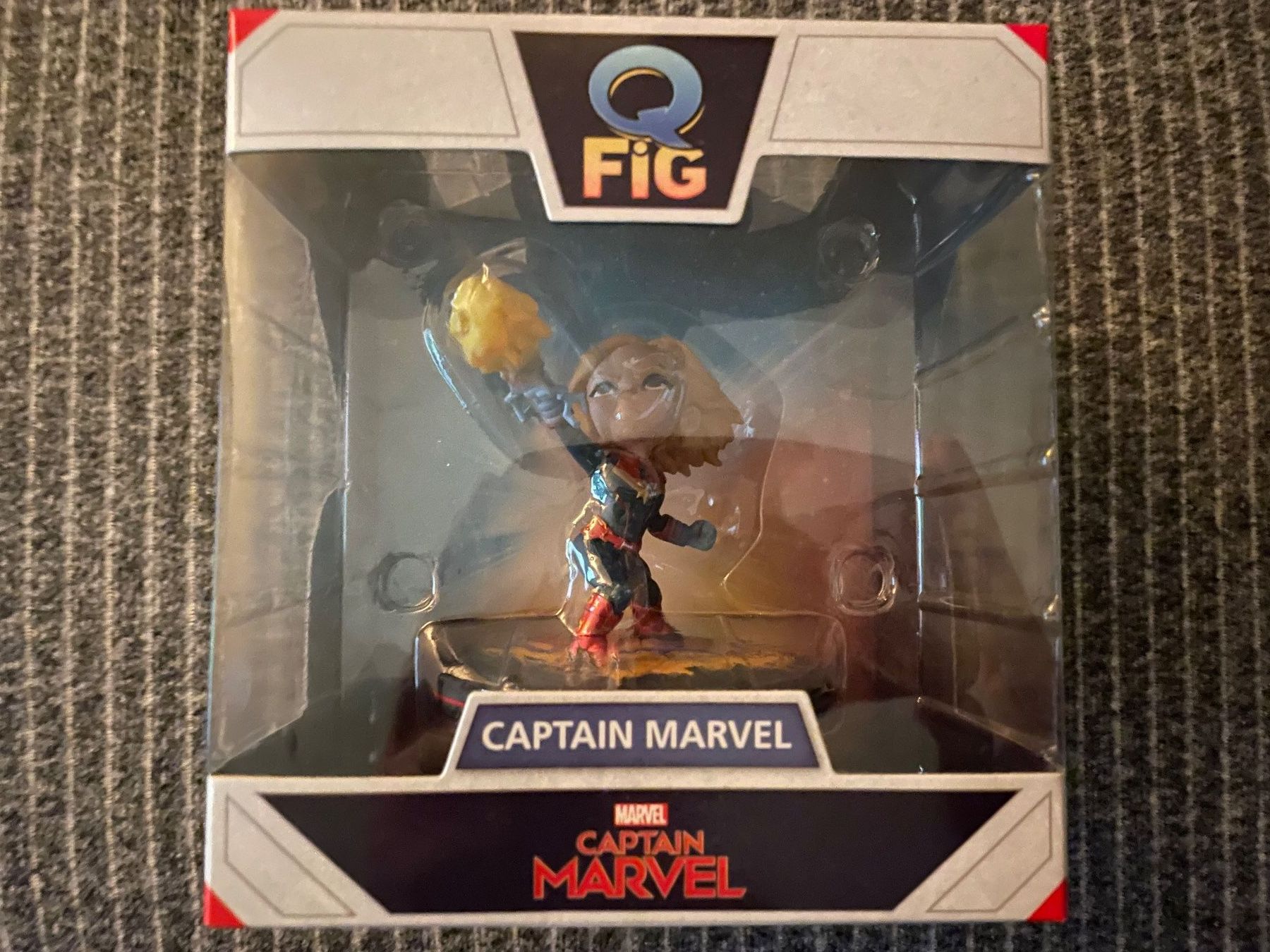 Marvel Statuette: Marvel QFig-Figur 'Captain Marvel' – Nuovo e nell'imballaggio originale da Dierikon venduto da Butcherboy 2
