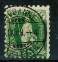 ST13) 67B, Stehende Helvetia Vollstempel Kt. 30.-
