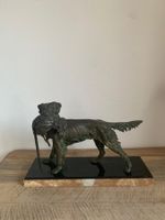 Grosse Skulptur Jagdhund