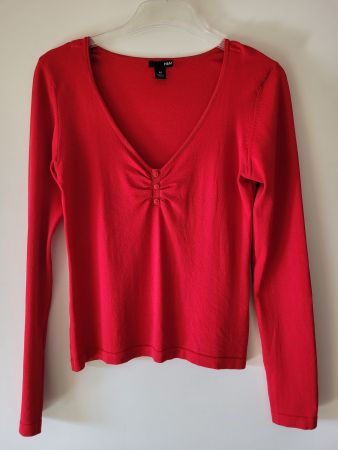 leichter roter Pulli H&M Grösse M