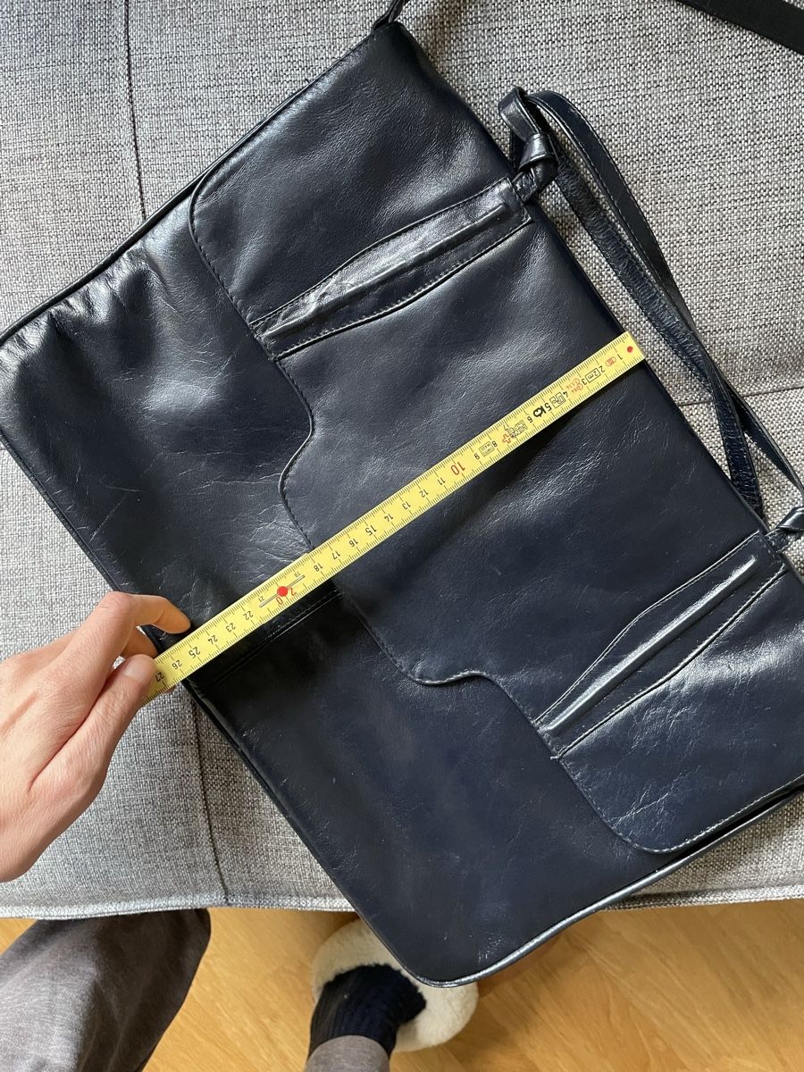 Taschen für Damen: Blue leather vintage handbag – Gebraucht aus Basel von ana_6yp9 5