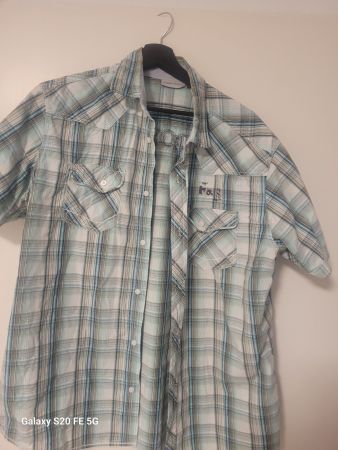 Hemden Kurzarm Karomuster Angelo Litrico XL 43/44 neuwertig