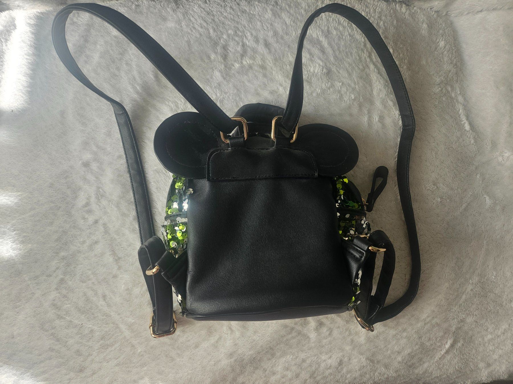 Borse & Zaini: Süsser Pailletten Rucksack Mouse Style – Usato da Bettlach venduto da Anschyellie 2