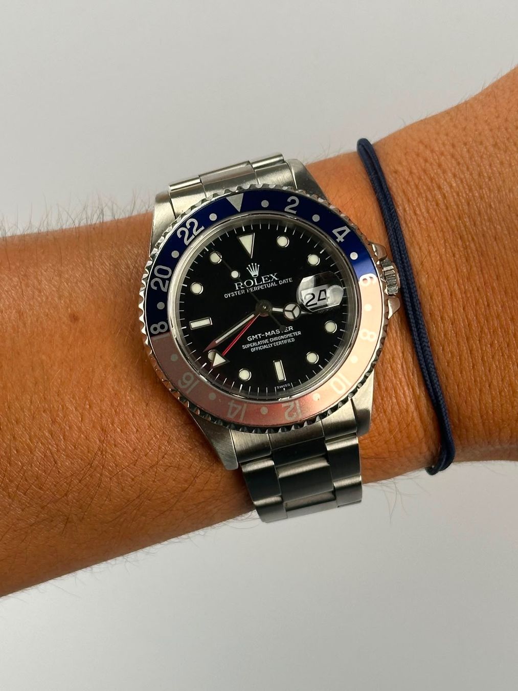Rolex Montres: Rolex GMT-Master Pepsi Ref. 16700 im Fullset – D'occasion à St. Gallen par TrokulWatches 1
